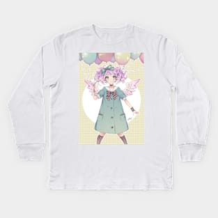 Lolita art Kids Long Sleeve T-Shirt